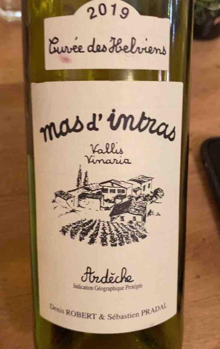 Cuvée Rustique - Mas D'Intras - Sébastien Pradal & Denis Robert 