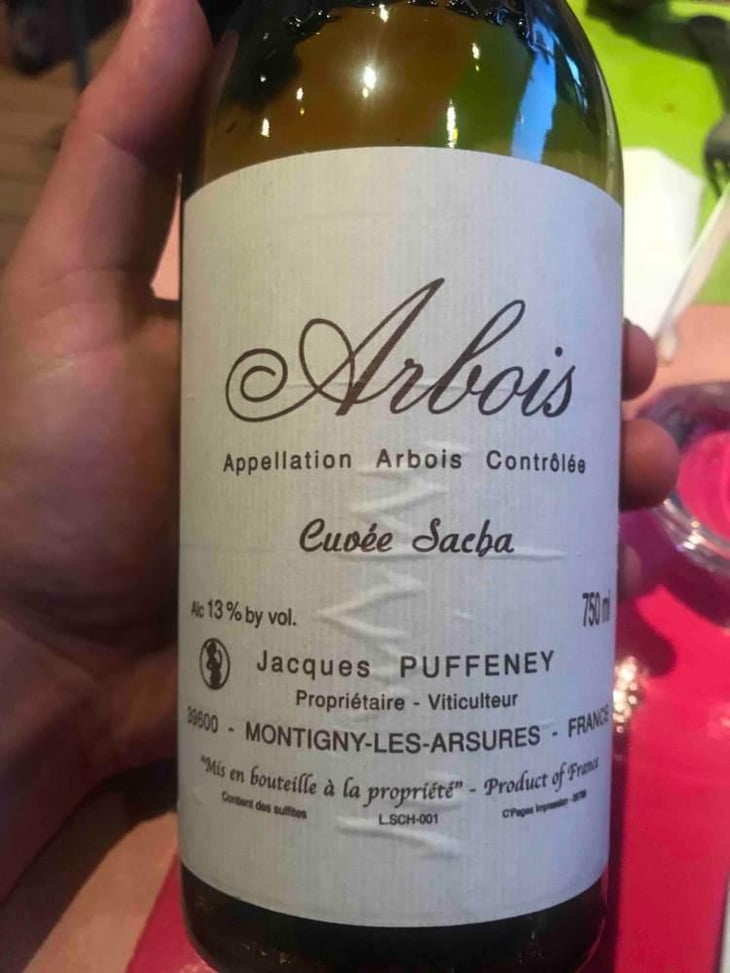 Cuvée Sacha - Jacques Puffeney - Jacques Puffeney (retired) 
