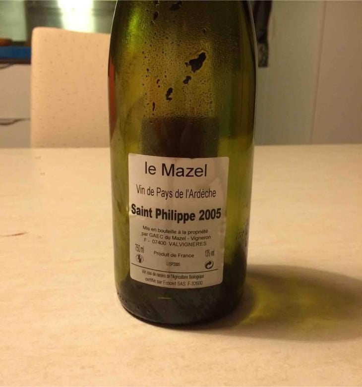 Cuvée Saint-Philippe - Le Mazel - Gérald & Jocelyne Oustric 