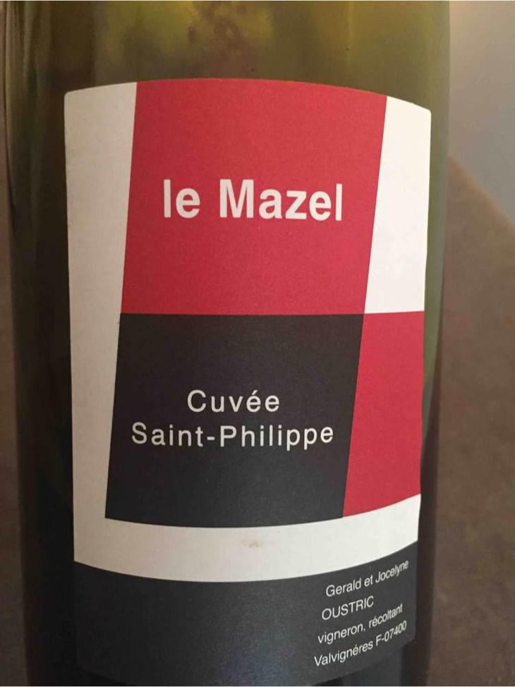 Cuvée Saint-Philippe - Le Mazel - Gérald & Jocelyne Oustric 