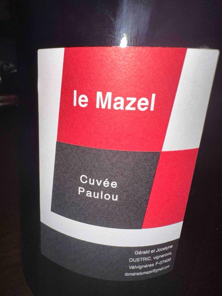 Cuvée Saint-Philippe - Le Mazel - Gérald & Jocelyne Oustric 