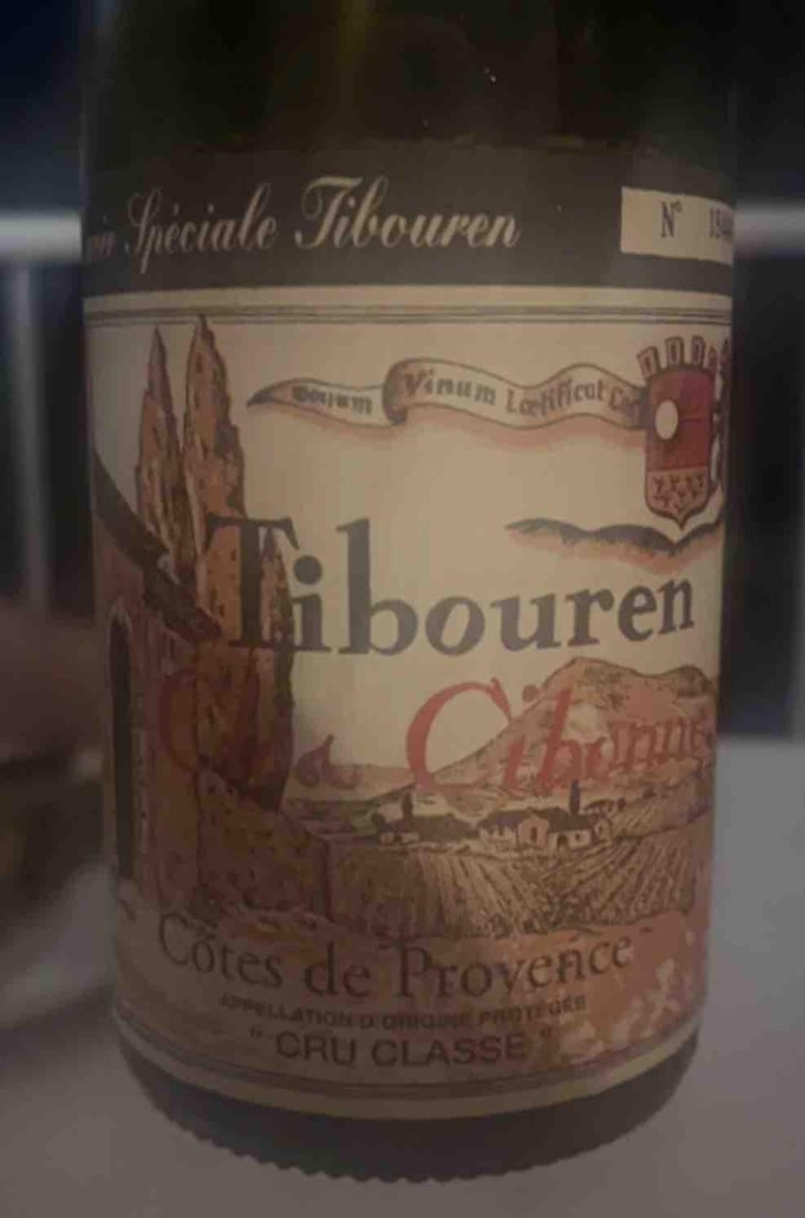 Cuvée Spéciale Tibouren - Clos Cibonne - Olivier Deforges -2020