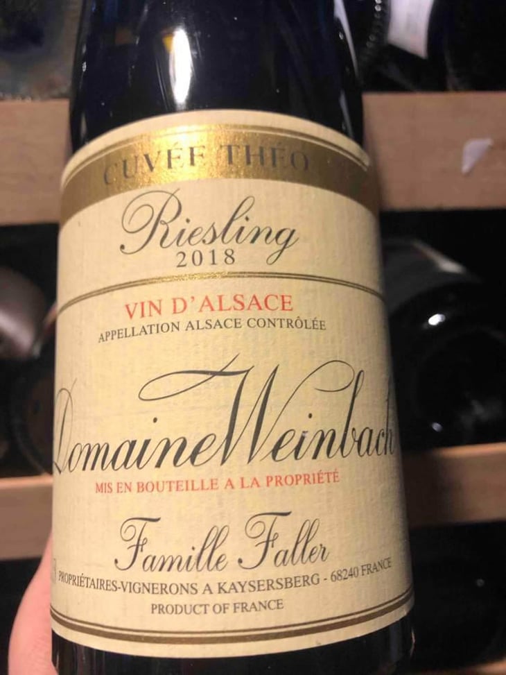 Cuvée Théo - Domaine Weinbach - Catherine & Théo Faller 