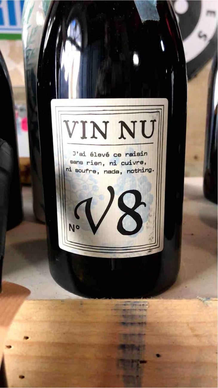 Cuvée V8 - Vin Nu - Myrtilles Du Trimoulet - Geoffrey Estienne 