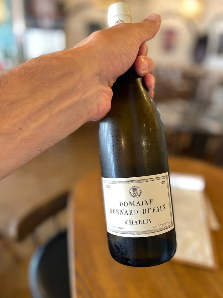 Cuvée Vieille Vigne - Bernard Defaix - Famille Defaix -2021