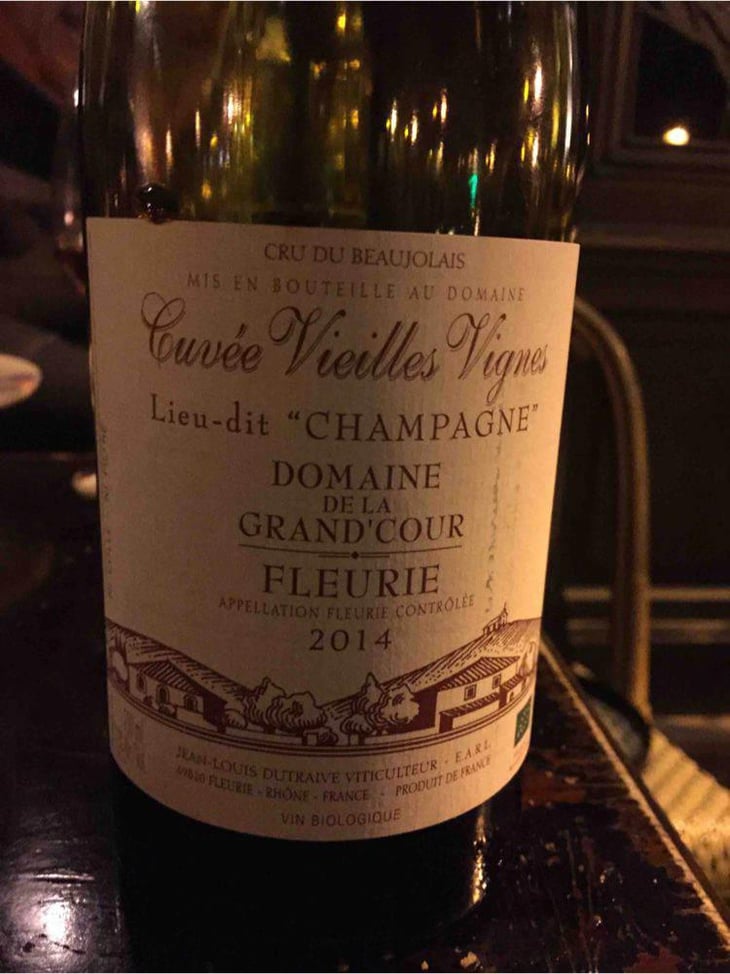 Cuvée Vieilles Vignes "Champagne" - Domaine de la Grand'Cour - Jean-Louis Dutraive 