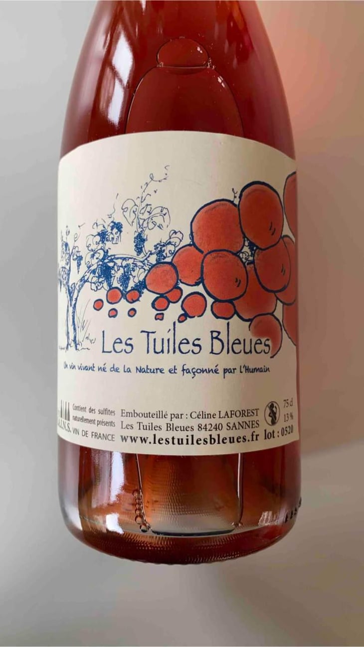 Cuvée Vieilles Vignes - Pétillant-Naturel - Rosé - Les Tuiles Bleues - Céline Laforest 