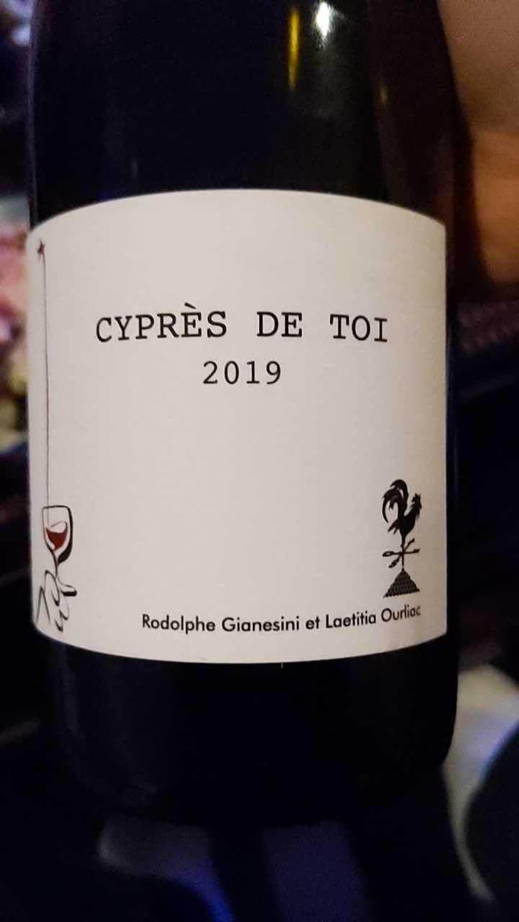 CYPRÈS DE TOI  (Blanc) - Fond Cyprès - Rodolphe Gianesini & Laetitia Ourliac 