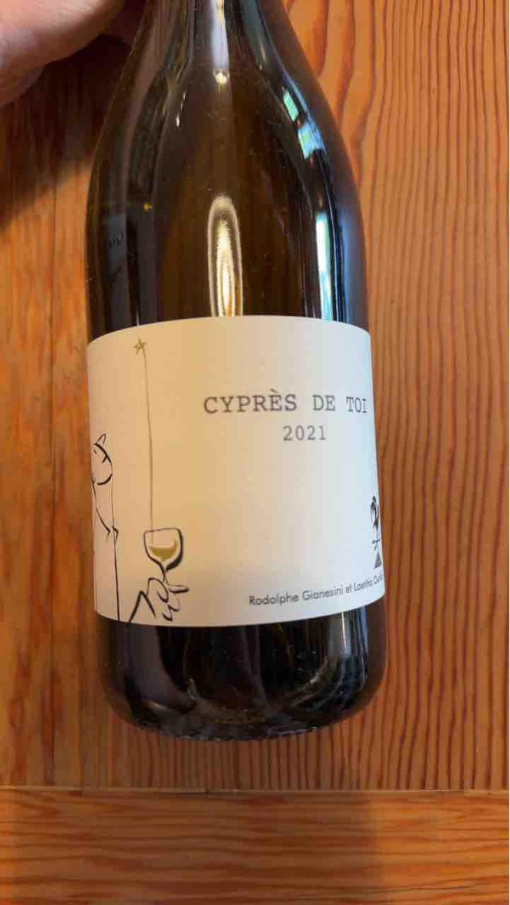 CYPRÈS DE TOI  (Blanc) - Fond Cyprès - Rodolphe Gianesini & Laetitia Ourliac 