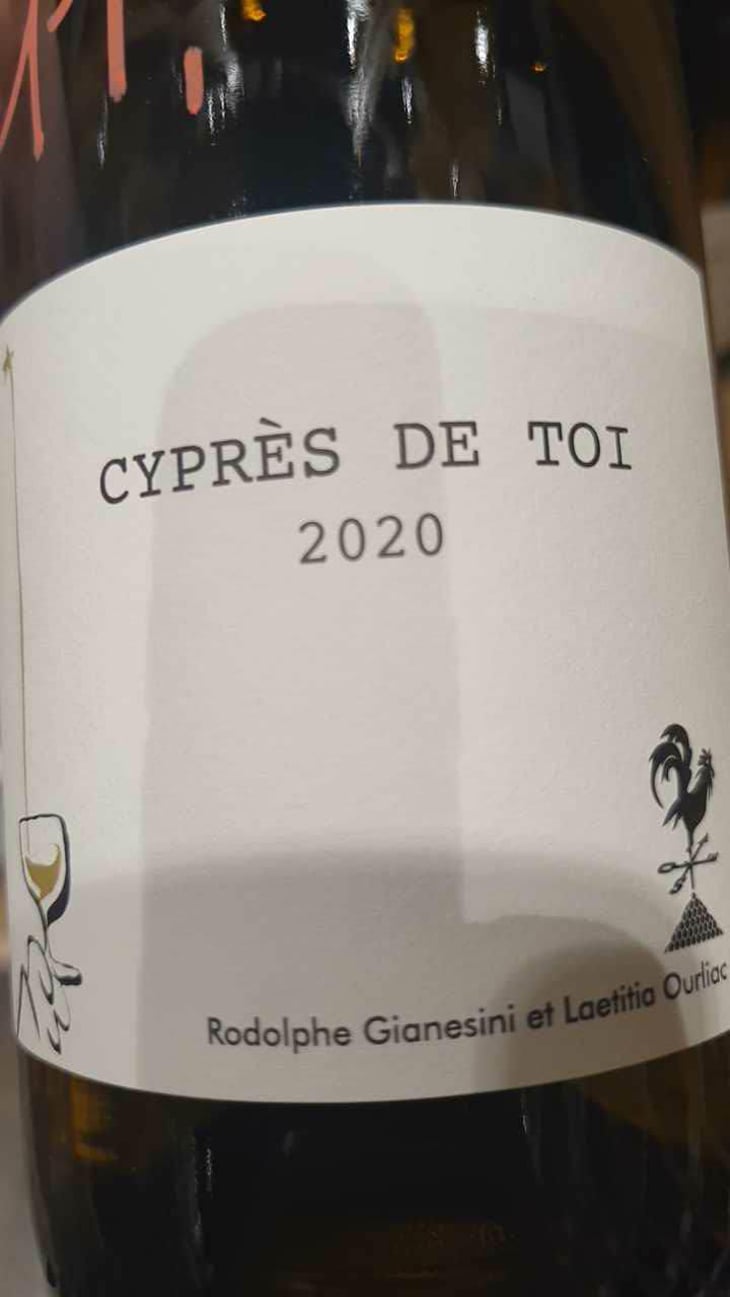 CYPRÈS DE TOI  (Blanc) - Fond Cyprès - Rodolphe Gianesini & Laetitia Ourliac 