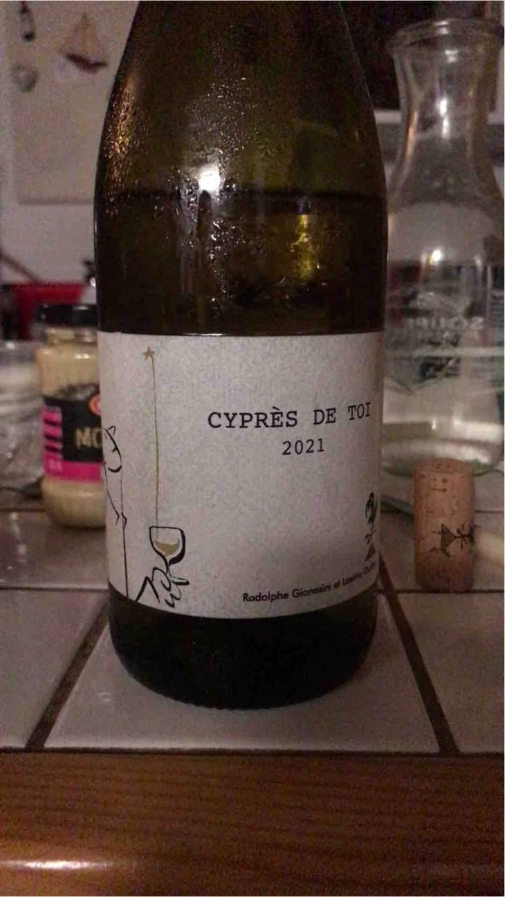 CYPRÈS DE TOI  (Blanc) - Fond Cyprès - Rodolphe Gianesini & Laetitia Ourliac 