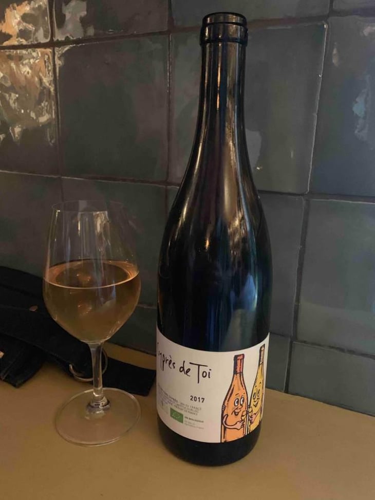 Cyprès de Toi (Blanc - old label) - Fond Cyprès - Rodolphe Gianesini & Laetitia Ourliac 