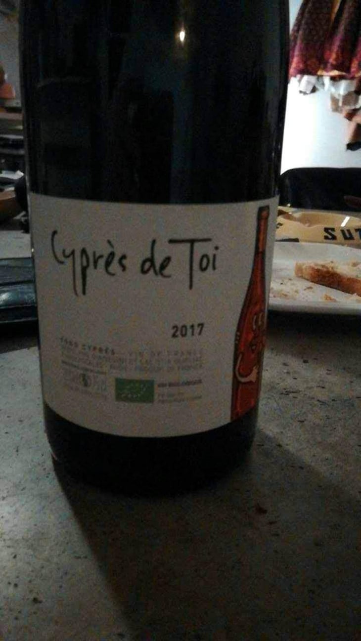 CYPRÈS DE TOI (Rouge) - Fond Cyprès - Rodolphe Gianesini & Laetitia Ourliac 