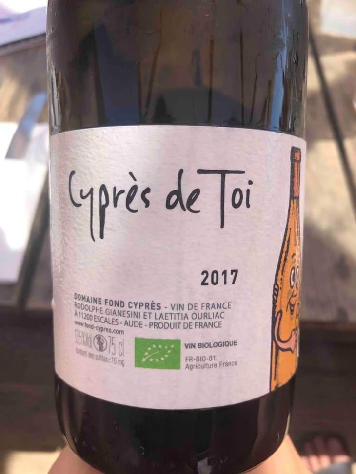 CYPRÈS DE TOI (Rouge) - Fond Cyprès - Rodolphe Gianesini & Laetitia Ourliac 