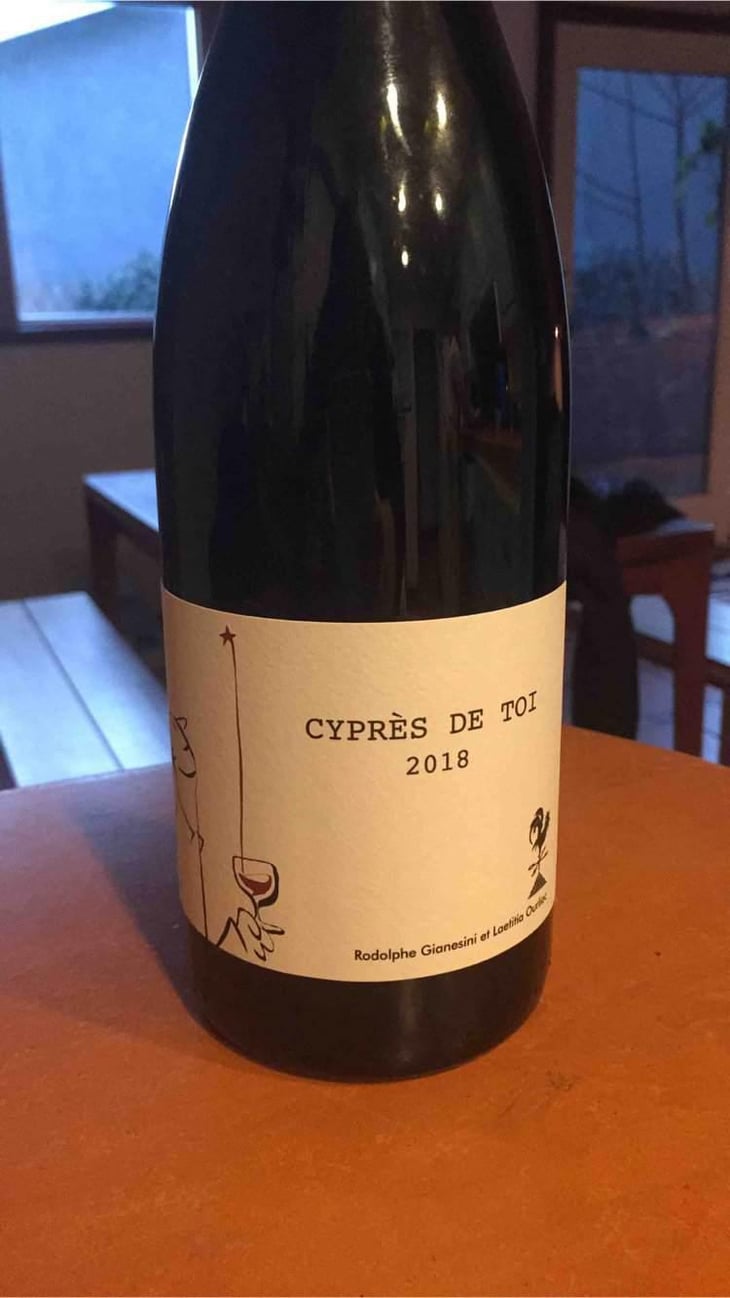 CYPRÈS DE TOI (Rouge) - Fond Cyprès - Rodolphe Gianesini & Laetitia Ourliac 