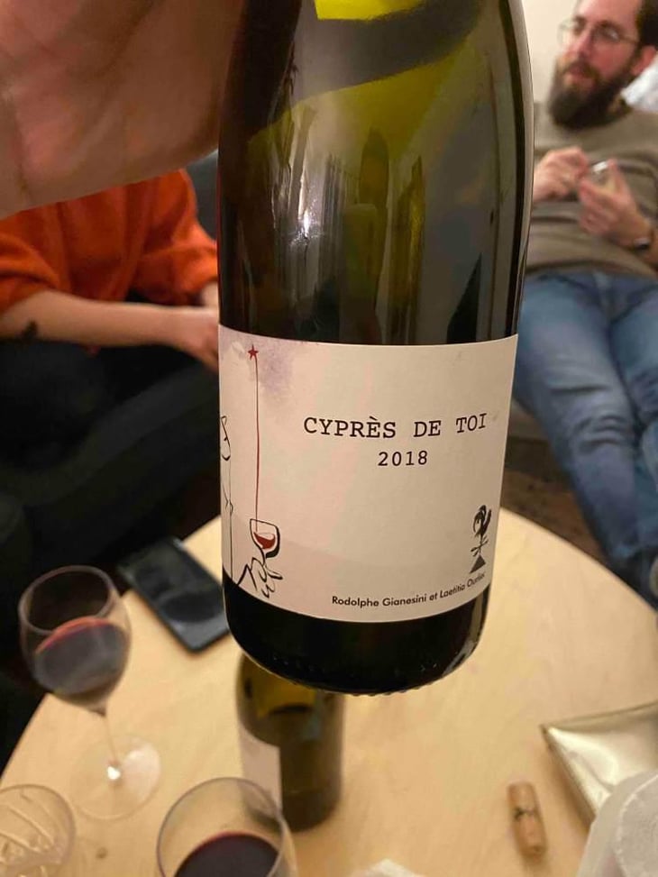 CYPRÈS DE TOI (Rouge) - Fond Cyprès - Rodolphe Gianesini & Laetitia Ourliac 