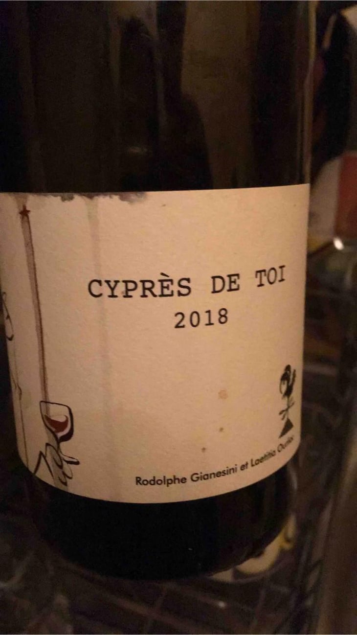 CYPRÈS DE TOI (Rouge) - Fond Cyprès - Rodolphe Gianesini & Laetitia Ourliac 