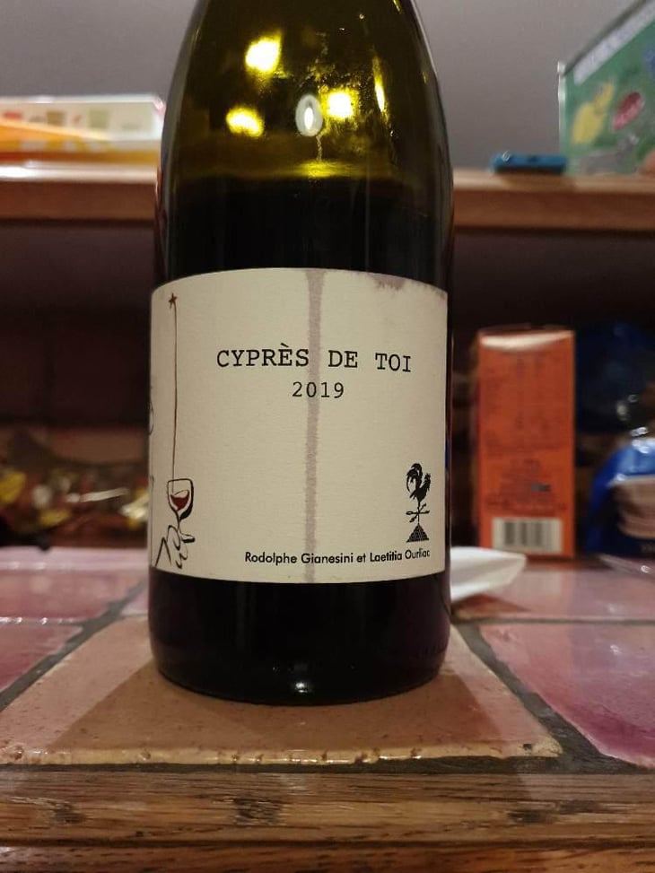 CYPRÈS DE TOI (Rouge) - Fond Cyprès - Rodolphe Gianesini & Laetitia Ourliac 