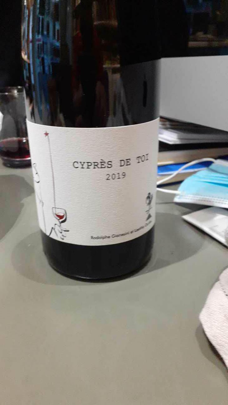 CYPRÈS DE TOI (Rouge) - Fond Cyprès - Rodolphe Gianesini & Laetitia Ourliac 