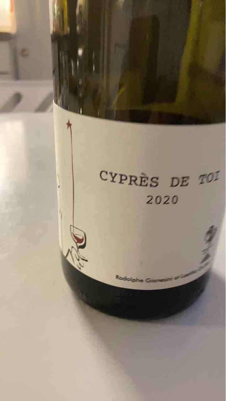 CYPRÈS DE TOI (Rouge) - Fond Cyprès - Rodolphe Gianesini & Laetitia Ourliac 