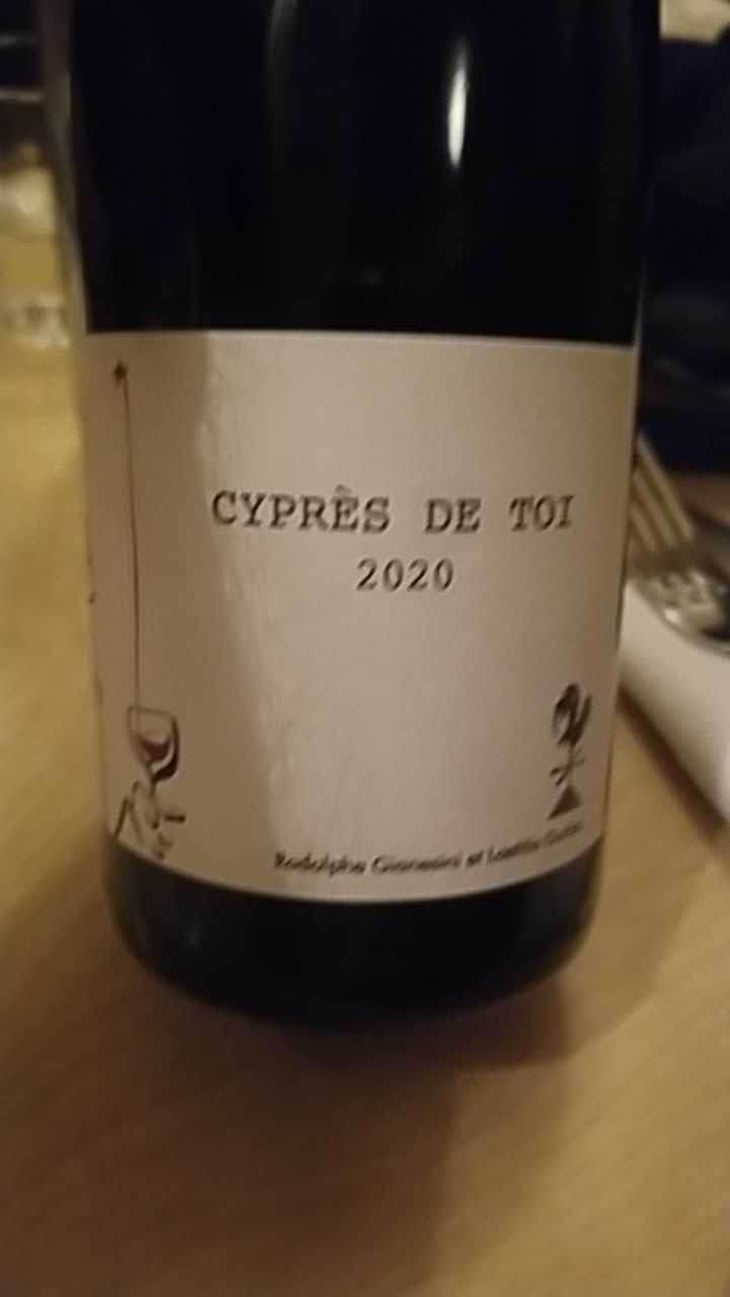 CYPRÈS DE TOI (Rouge) - Fond Cyprès - Rodolphe Gianesini & Laetitia Ourliac 