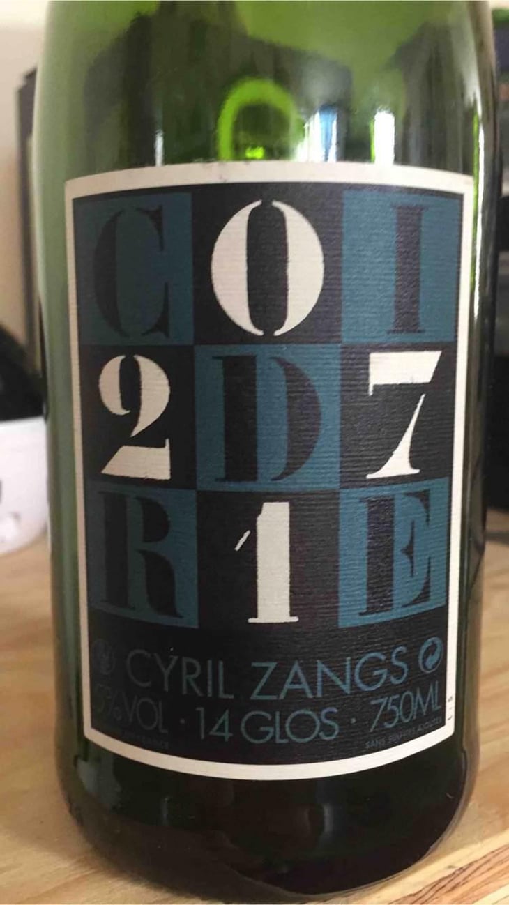 Cyril Zangs Sparkling Cider 2017 - Brunette - 223930