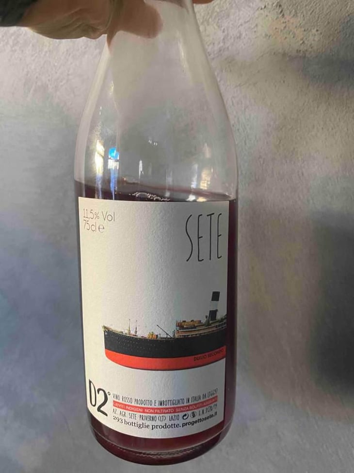 D2° Bianco - Sete - Vini Naturali - Emiliano Giorgi, Arcangelo Galuppi, Martina D’Alessio 