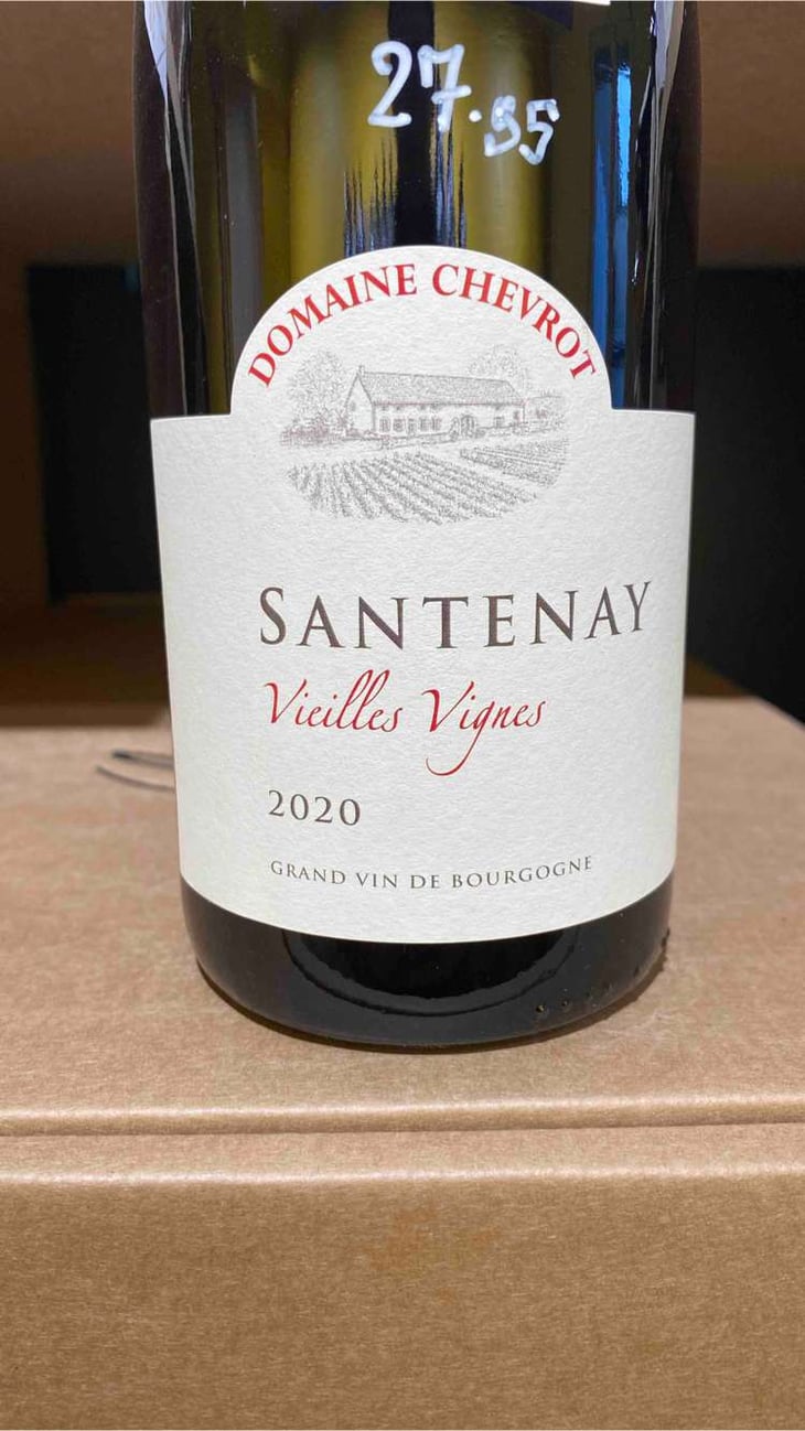 Santenay Vieilles Vignes - Domaine Chevrot - Vincent & Pablo Chevrot 
