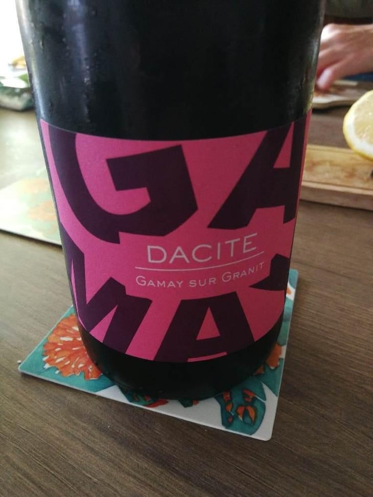 Dacite - Vins de la Madone - Gilles Bonnefoy 
