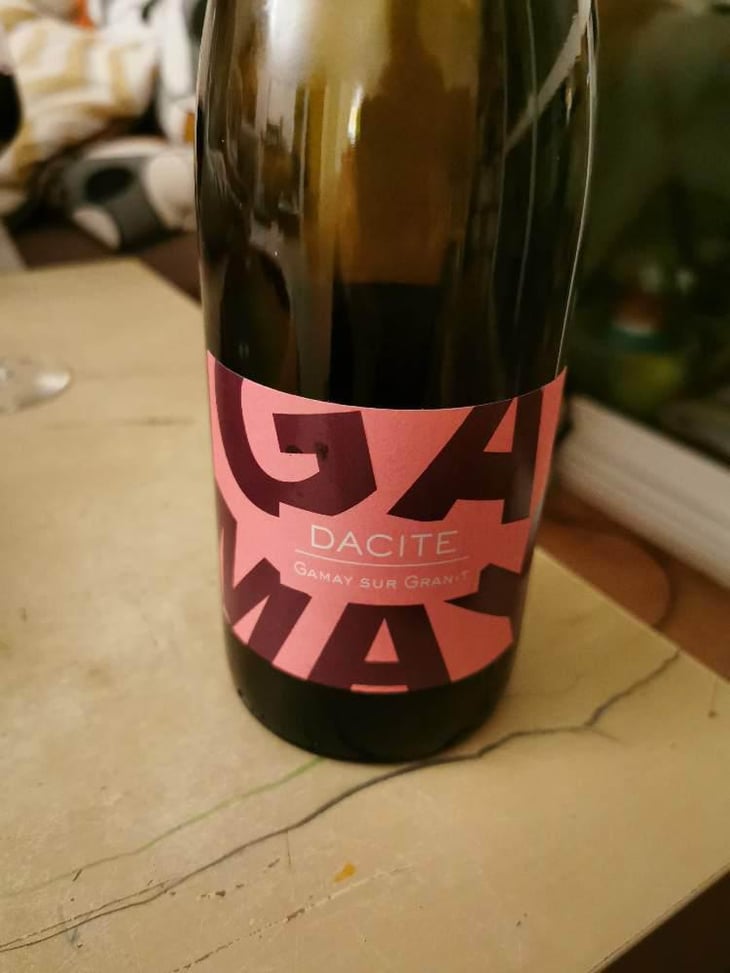 Dacite - Vins de la Madone - Gilles Bonnefoy 