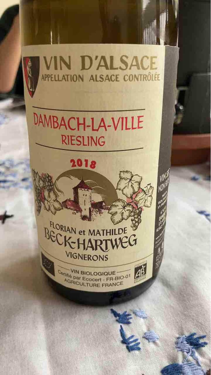 Dambach-La-Ville Pinot Noir - Florian & Mathilde Beck-Hartweg - Florian & Mathilde Beck-Hartweg 