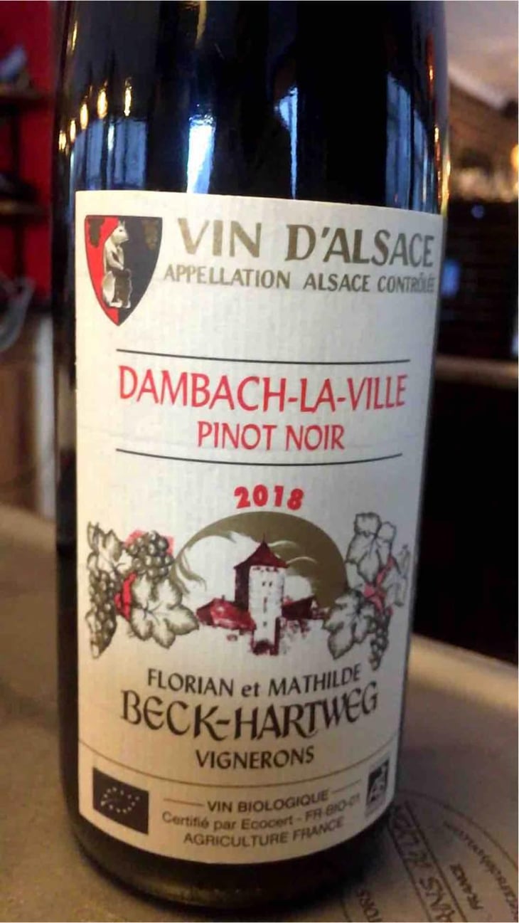 Dambach-La-Ville Pinot Noir - Florian & Mathilde Beck-Hartweg - Florian & Mathilde Beck-Hartweg 