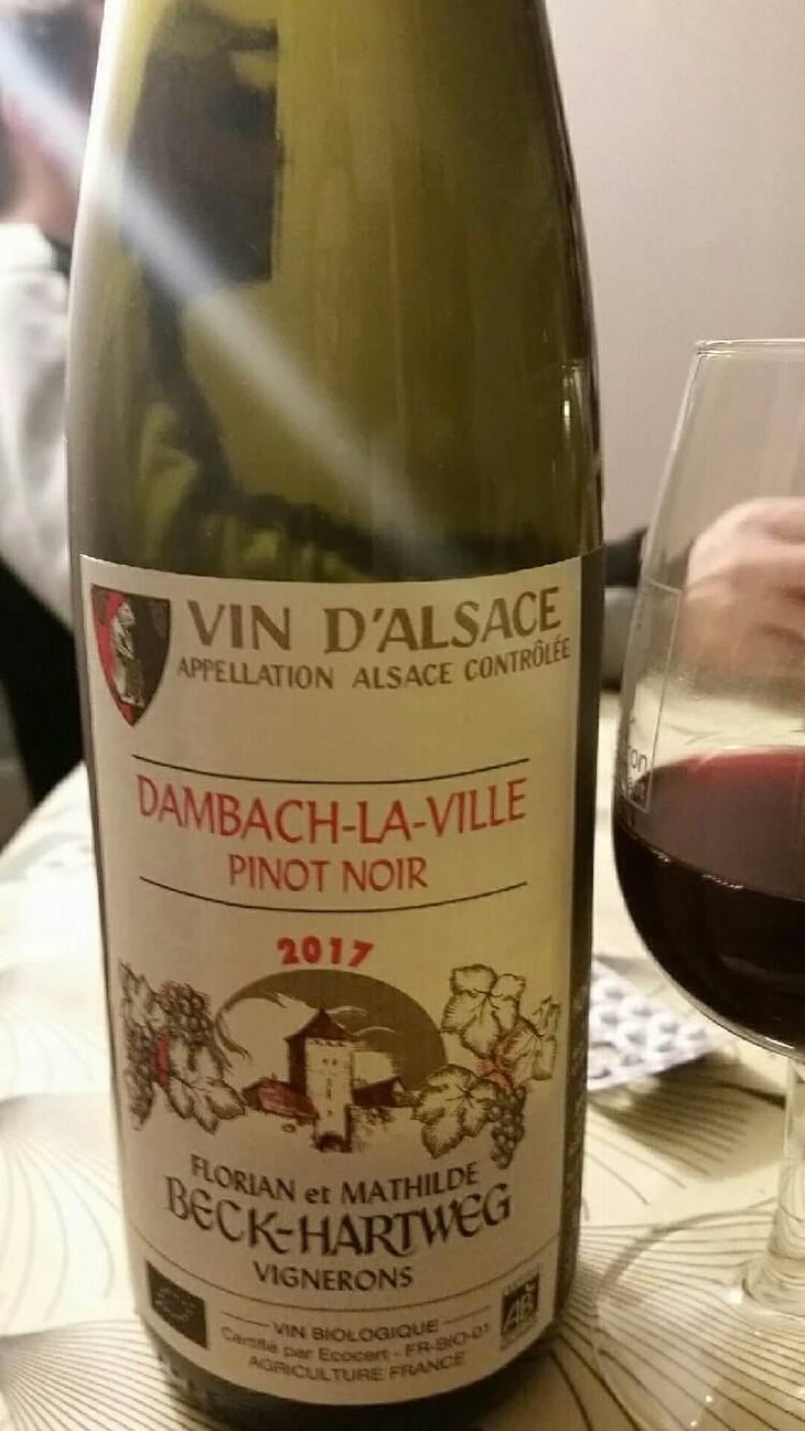 Dambach-La-Ville Pinot Noir - Florian & Mathilde Beck-Hartweg - Florian & Mathilde Beck-Hartweg 