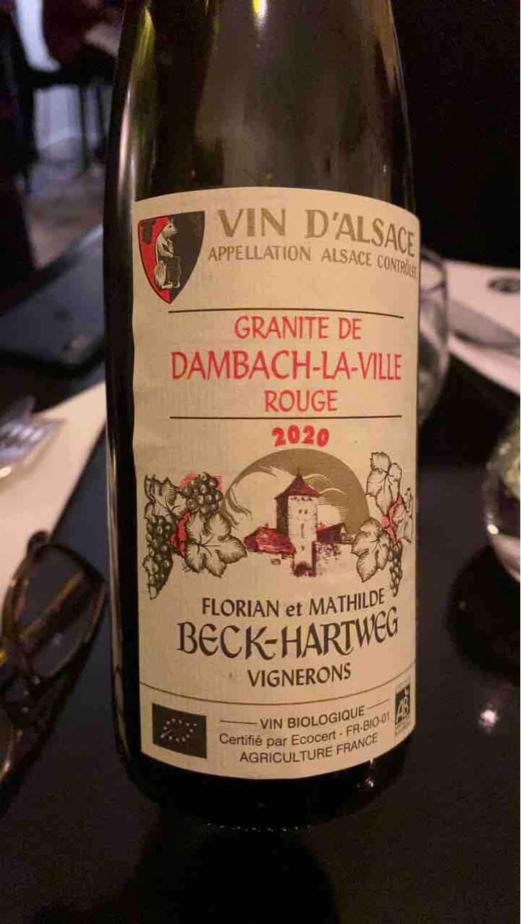 Dambach-La-Ville Pinot Noir - Florian & Mathilde Beck-Hartweg - Florian & Mathilde Beck-Hartweg 