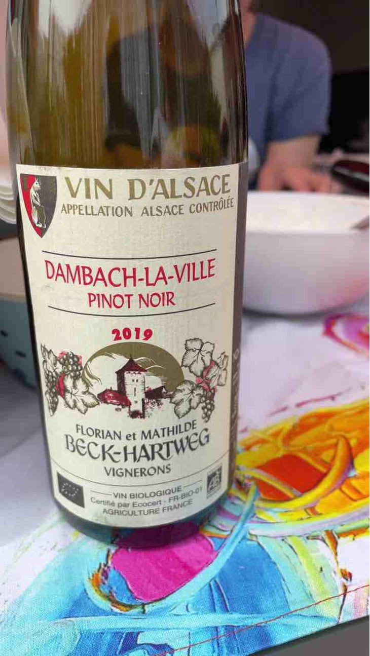 Dambach-La-Ville Pinot Noir - Florian & Mathilde Beck-Hartweg - Florian & Mathilde Beck-Hartweg 