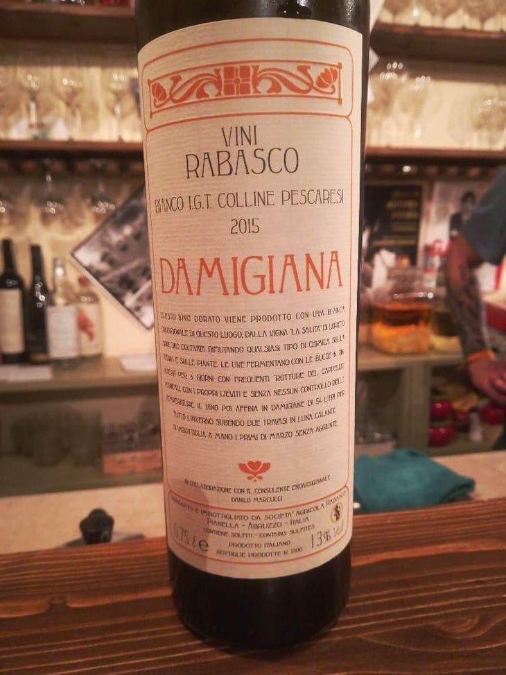 Damigiana Trebbiano d'Abruzzo - Azienda Agricola Rabasco - Iole Rabasco 
