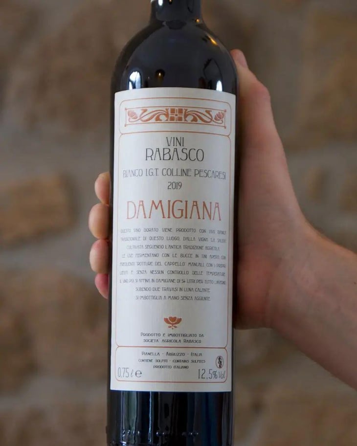 Damigiana Trebbiano d'Abruzzo - Azienda Agricola Rabasco - Iole Rabasco 