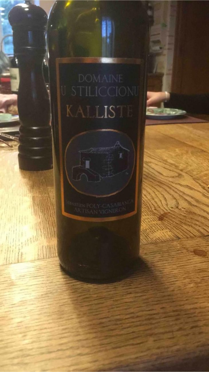 Kalliste - Domaine U Stiliccionu - Sébastien Poly-Casablanca 