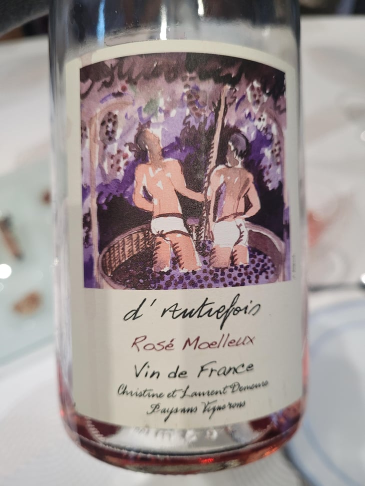 d'Autrefois (Rosé Moelleux) - Vin & Pic - Laurent & Christine Demeure, Pierre Rolle 