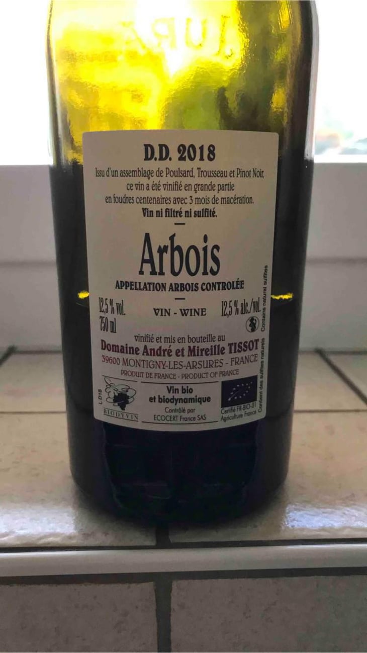 DD - Domaine André & Mireille Tissot - Bénédicte & Stéphane Tissot 
