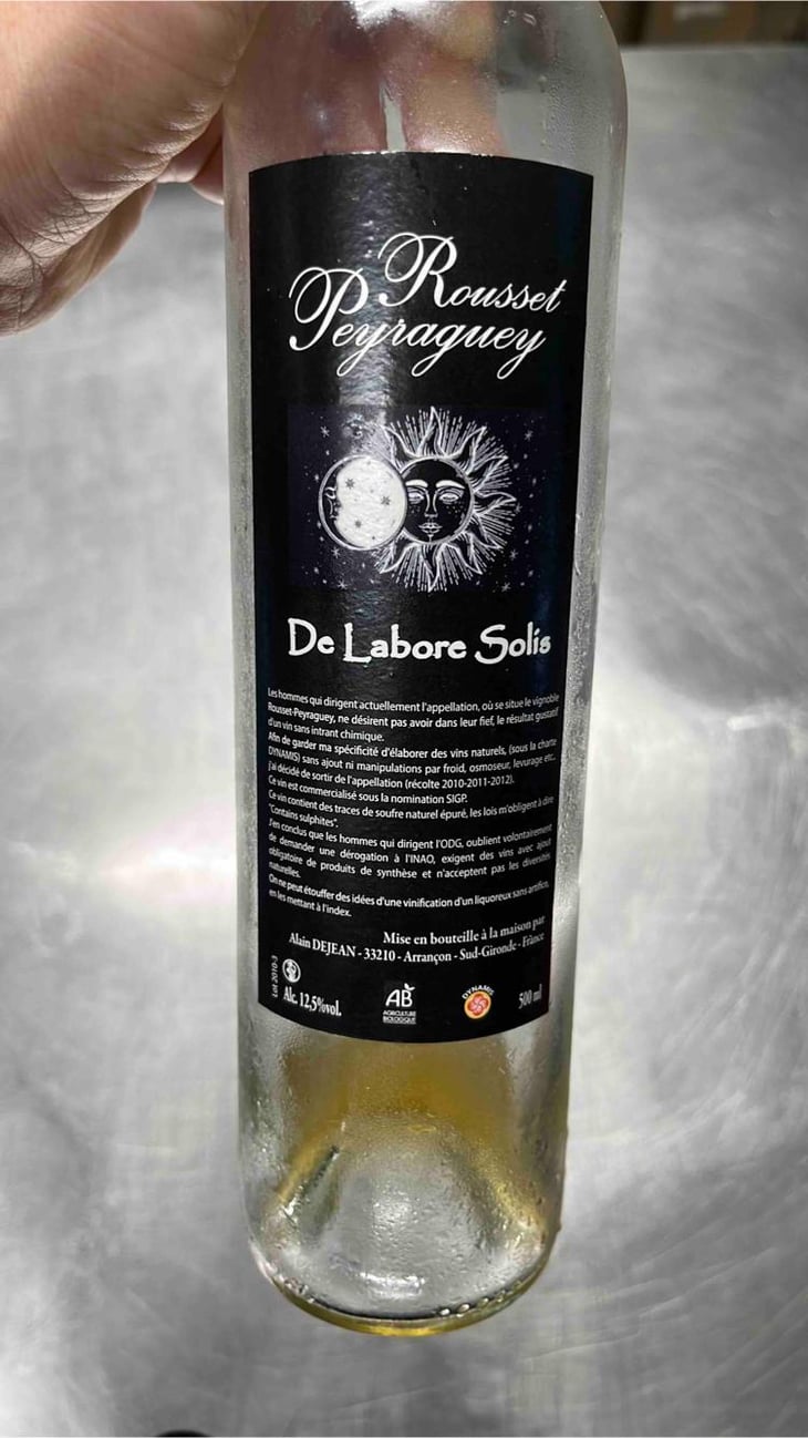 De Labore Solis - Rousset-Peyraguey - Alain Dejean -2010