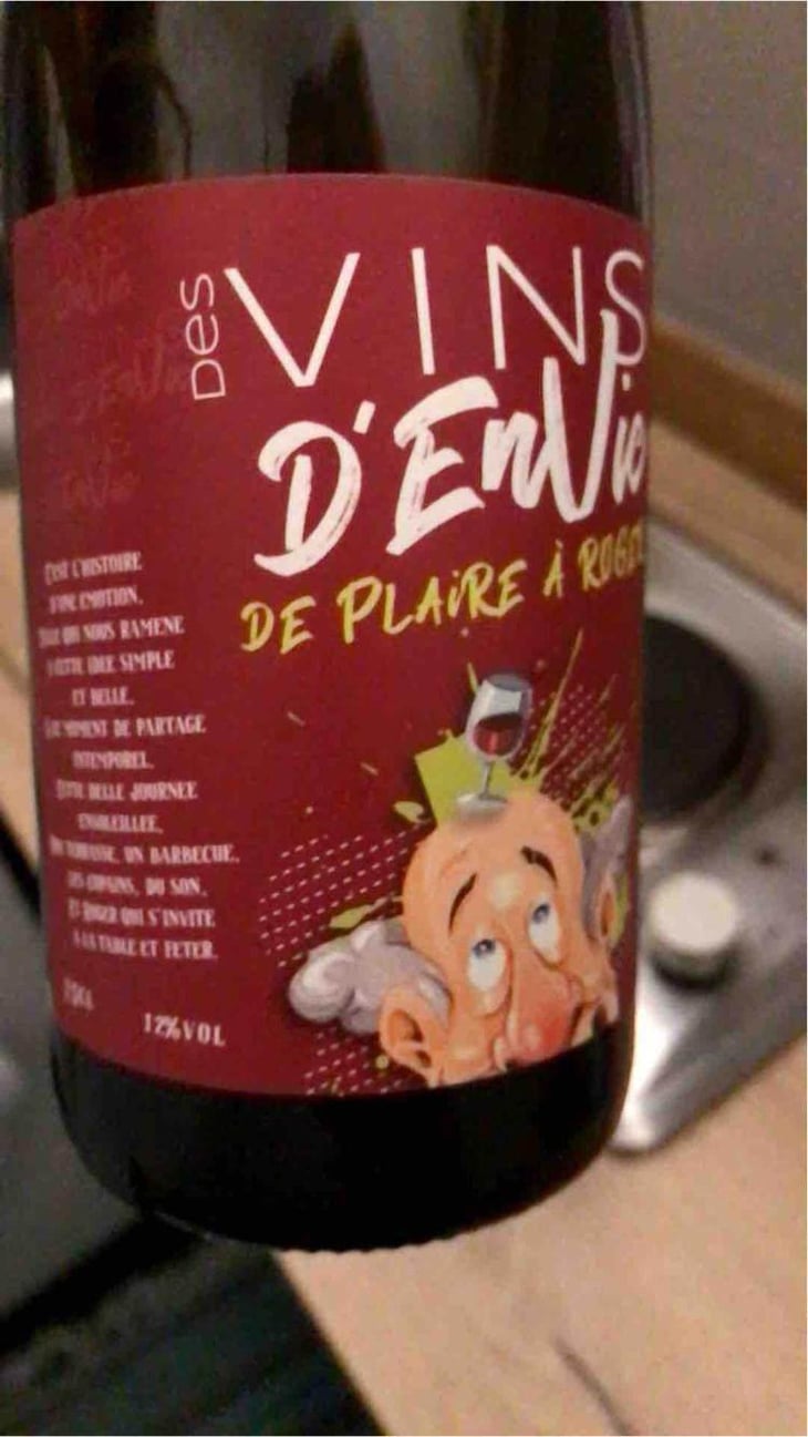 De Plaire à Roger - Des Vins D’Envie - Guillaume Lavie & Maxime Dancoine 