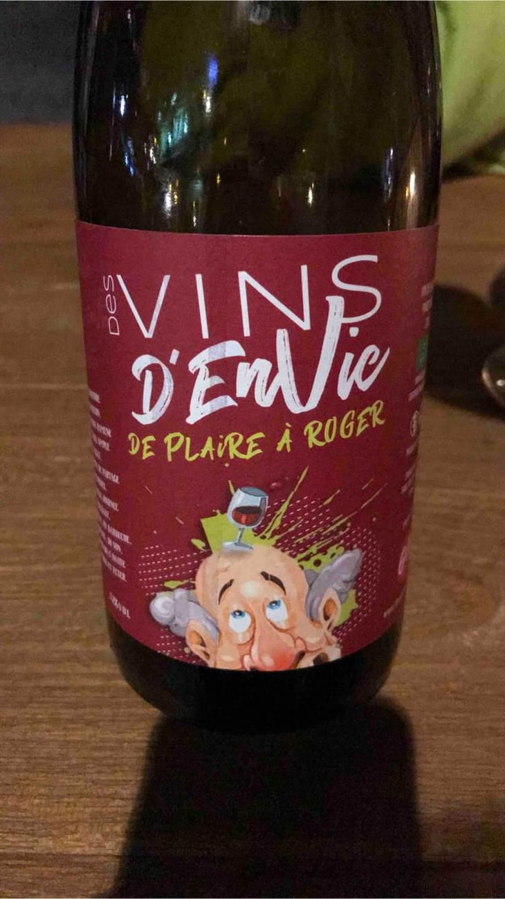 De Plaire à Roger - Des Vins D’Envie - Guillaume Lavie & Maxime Dancoine 