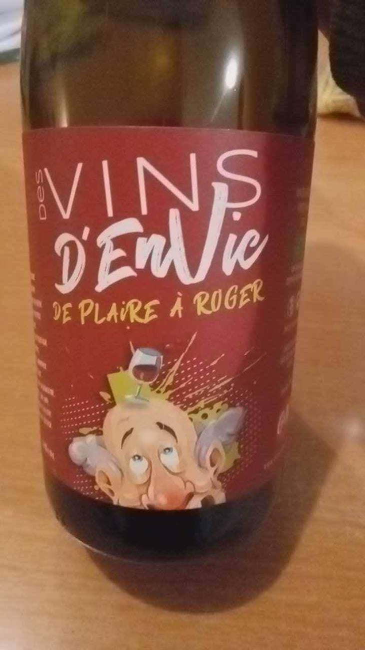 De Plaire à Roger - Des Vins D’Envie - Guillaume Lavie & Maxime Dancoine 