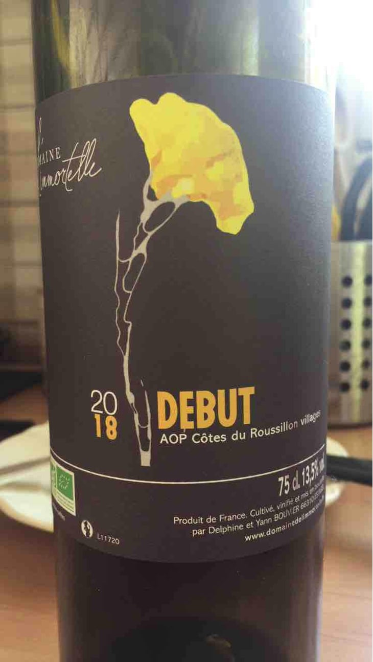 Debut - Domaine De L'immortelle - Delphine & Yann Bouvier 