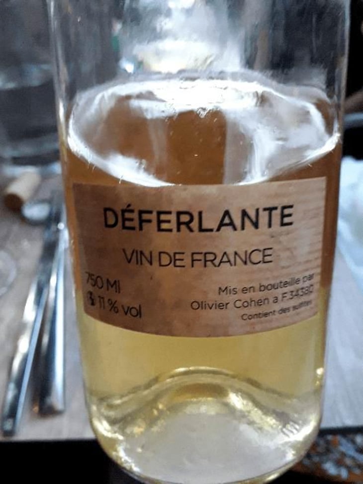 Déferlante Blanche - Les Vignes d'Olivier - Olivier Cohen 