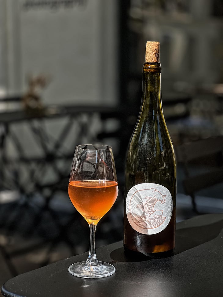 Déferlante Orange - Les Vignes d'Olivier - Olivier Cohen -2022