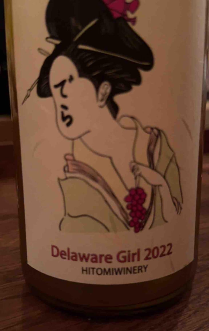 Delaware Girl Orange - Hitomi Winery - Naoki Yamada 