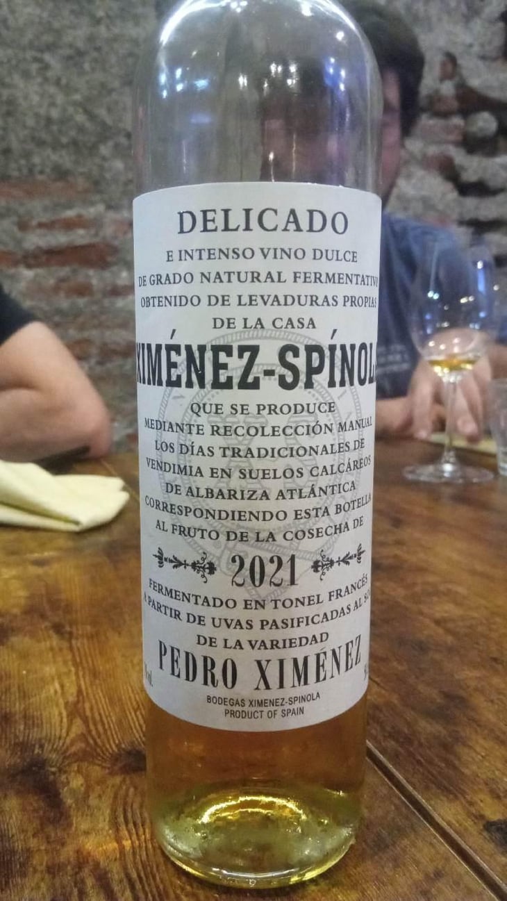Delicado - Ximenez spínola - Pedro Ximenez -2021