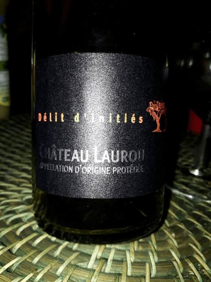 Délit D'Initiiés - Château Laurou - Guy Salmona 